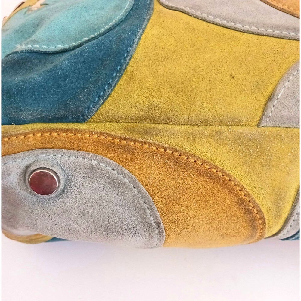 Coach Optic Signature C Logo Suede Gallery Lg Tote Ltd Edition 2010 - Picture 9 of 15